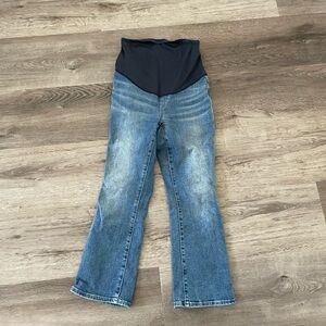 Madewell Maternity Kick out Jean